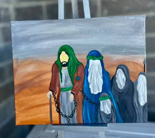 Zain Al Abideen – Hand-Painted Canvas