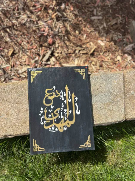 Custom Name & Logo Paintings – Personalized Hand-Painted Art