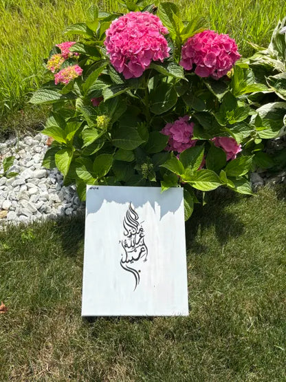 Custom Name & Logo Paintings – Personalized Hand-Painted Art